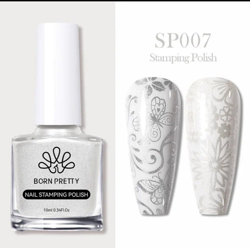 Vernis à stamping SP007 - Ongles Elaine Lemay