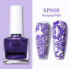 Vernis à stamping SP008 - Ongles Elaine Lemay