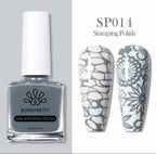 Vernis à stamping SP014 - Ongles Elaine Lemay