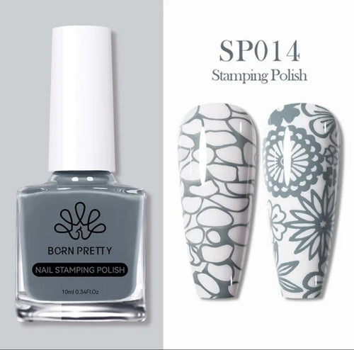Vernis à stamping SP014 - Ongles Elaine Lemay