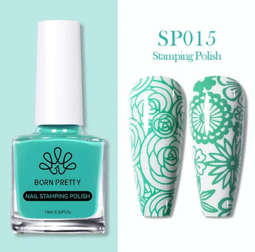 Vernis à stamping SP015 - Ongles Elaine Lemay