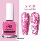 Vernis à stamping SP019 - Ongles Elaine Lemay