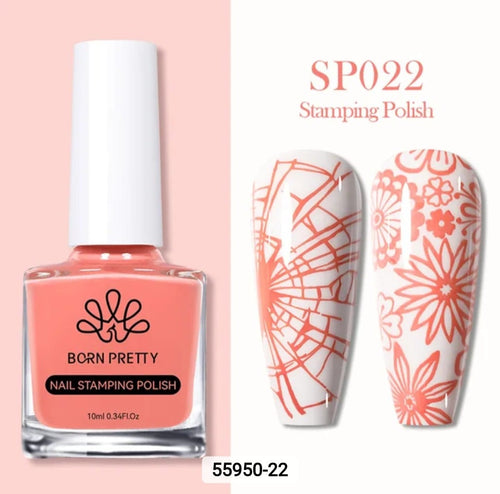 Vernis à stamping SP022 - Ongles Elaine Lemay