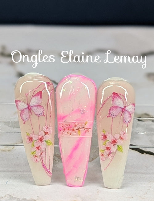 Water decals BN-2545 - Ongles Elaine Lemay