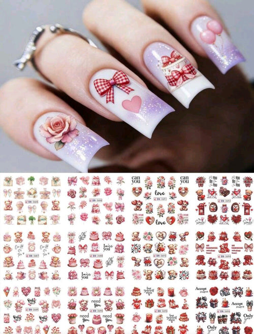 Water decals BN-3685 - Ongles Elaine Lemay