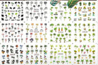Water Decals palmiers - Ongles Elaine Lemay