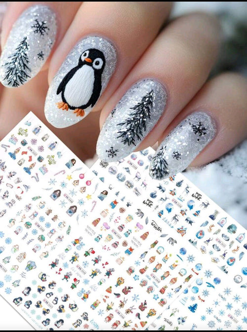 Waterdecals Noël BN-2425 & BN-2437 - Ongles Elaine Lemay