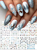 Waterdecals Noël BN-2425 & BN-2437 - Ongles Elaine Lemay