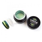 Chrome #6 Aurora - Ongles Elaine Lemay 
