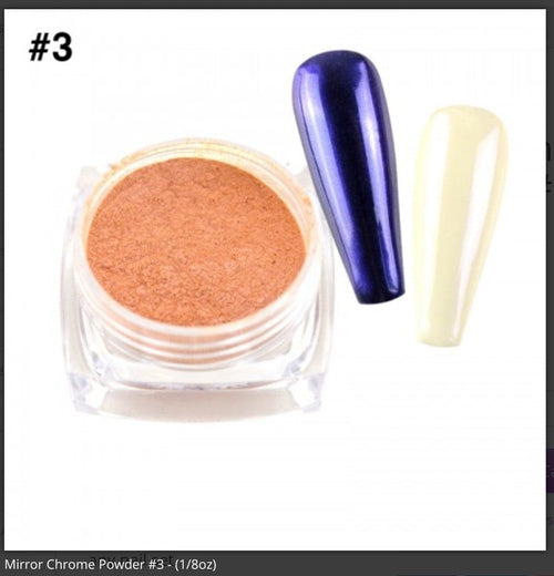 Chrome miroir #3 - Ongles Elaine Lemay 