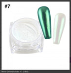 Chrome miroir #7 - Ongles Elaine Lemay 