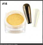 Chrome miroir #14 - Ongles Elaine Lemay 