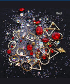 Boitier surprise rouge - Ongles Elaine Lemay 