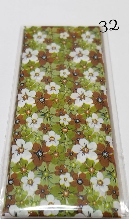 Papier transfer Foil Christrio à l'unité - Ongles Elaine Lemay 