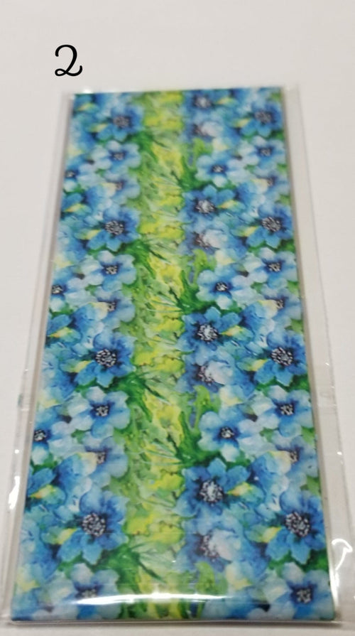 Papier transfer Foil Christrio à l'unité - Ongles Elaine Lemay 