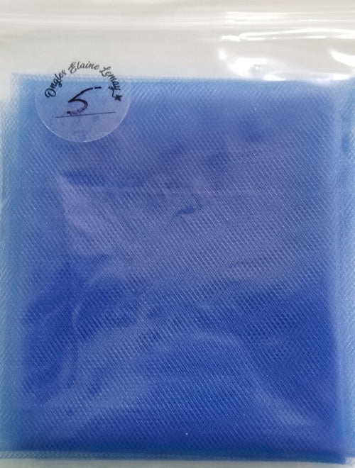 Tulle petit carreaux - Ongles Elaine Lemay 