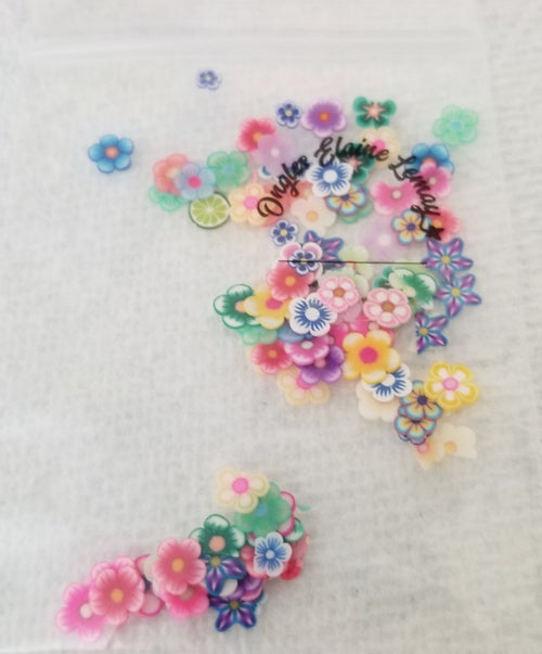 Fimo #3 Fleurs - Ongles Elaine Lemay 