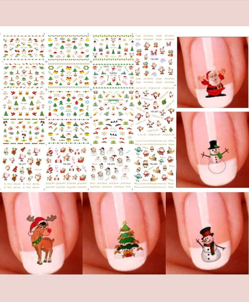 Feuilles 12 motifs YB-289 - Ongles Elaine Lemay 
