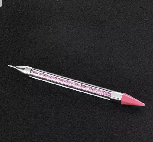 Crayon a pierre style Swarovski - Ongles Elaine Lemay 