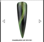 Chameleon cat eye 9D01 - Ongles Elaine Lemay 