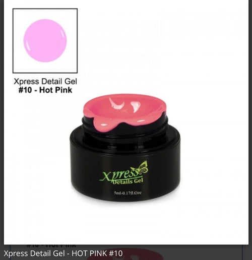 Xpress Detail Gel - Ongles Elaine Lemay 