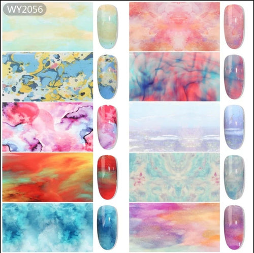 Foil 10mcx galaxy - Ongles Elaine Lemay 