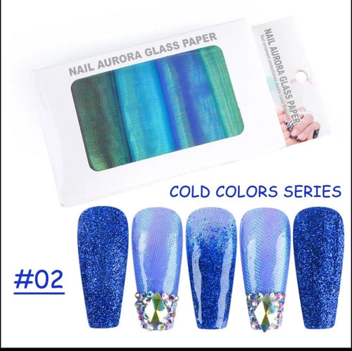 Aurora tissus - Ongles Elaine Lemay 