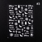Collant Halloween- glow #3 - Ongles Elaine Lemay 