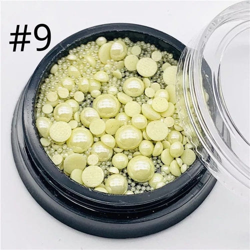 Boîtier de perles #9 - Ongles Elaine Lemay 