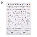 Collant argent #4 - Ongles Elaine Lemay 