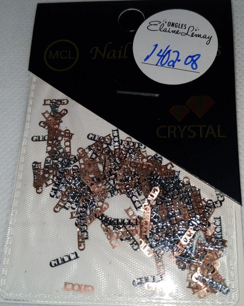Bijoux central argent #1402-08 - Ongles Elaine Lemay 