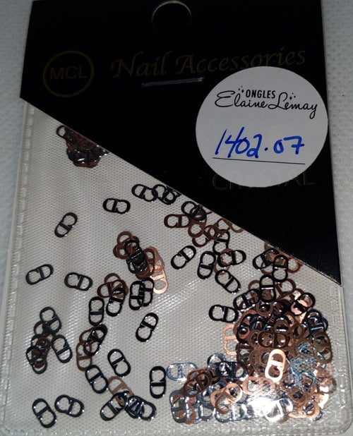 Bijoux central argent #1402-07 - Ongles Elaine Lemay 