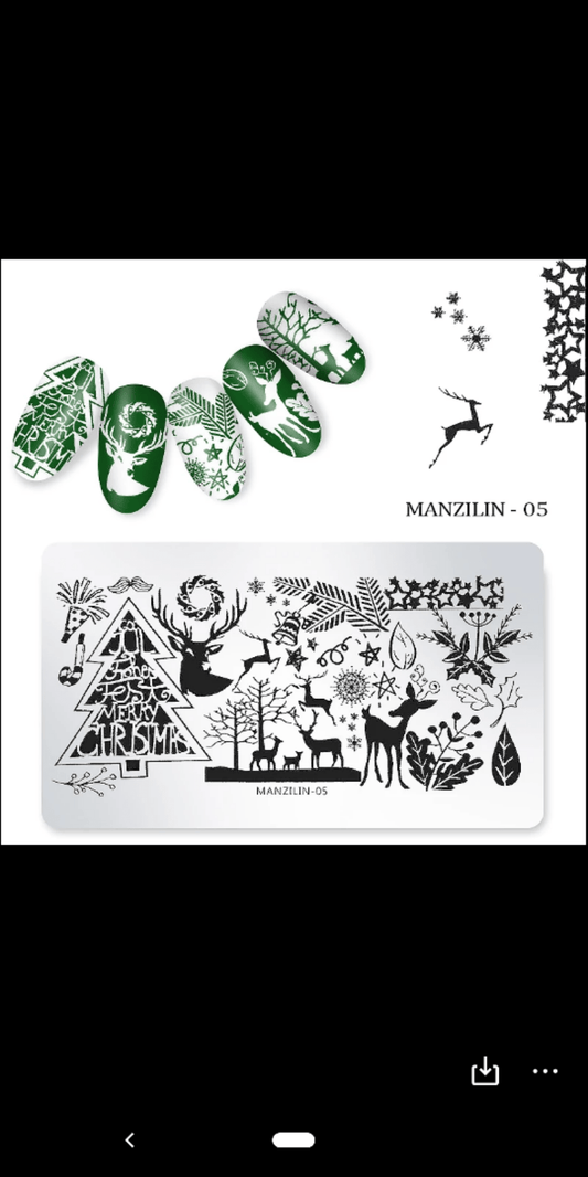 Plaque de stamping manzilin