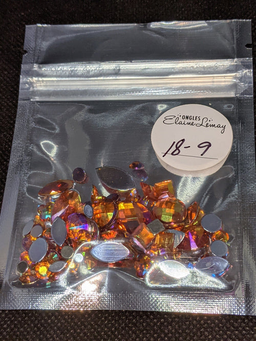 Bijoux mix #18-9 - Ongles Elaine Lemay 