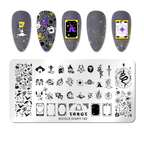 Plaque de stamping Nicole Diary - Ongles Elaine Lemay 