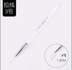 Pinceau liner 18mm - Ongles Elaine Lemay 
