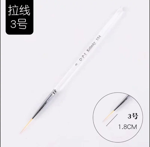 Pinceau liner 18mm - Ongles Elaine Lemay 