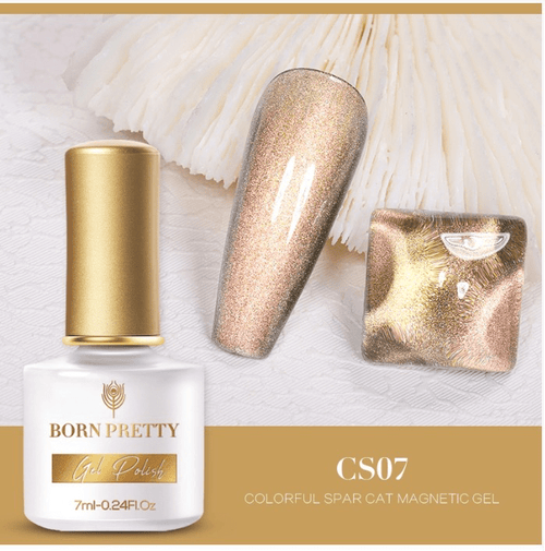 Vernis gel cat eye SPAR - Ongles Elaine Lemay 