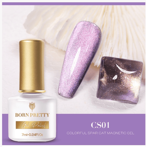 Vernis gel cat eye SPAR - Ongles Elaine Lemay 