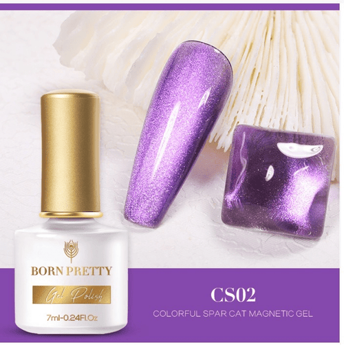 Vernis gel cat eye SPAR - Ongles Elaine Lemay 