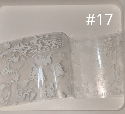 Papier foil individuel - Ongles Elaine Lemay 