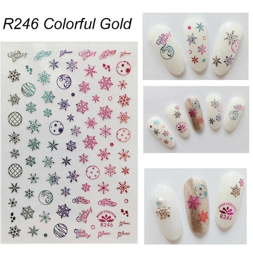 Collant R246 Multicolore - Ongles Elaine Lemay 