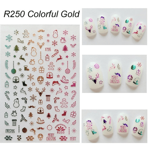 Collant R250 Multicolore - Ongles Elaine Lemay 