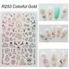 Collant R253 Multicolore - Ongles Elaine Lemay 