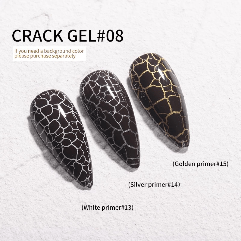 Cracked vernis gel