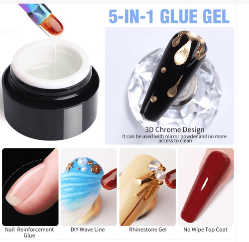 Gel 5 en 1 - Ongles Elaine Lemay 
