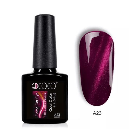Cat eye #A23 - Ongles Elaine Lemay 