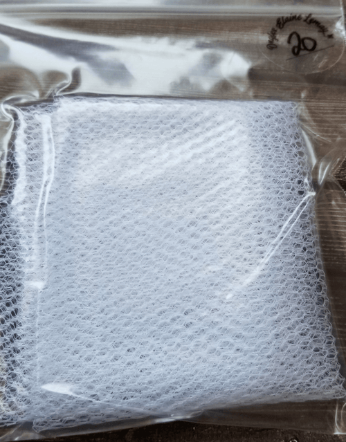 Tulle  gros carreaux - Ongles Elaine Lemay 