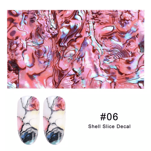 Abalone #06 - Ongles Elaine Lemay 
