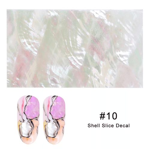 Abalone #10 - Ongles Elaine Lemay 